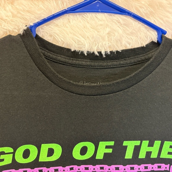 Death Note “God Of The New World Light” Neon Graphic T-Shirt | Size Medium 💚🩷💜 - Picture 7 of 12